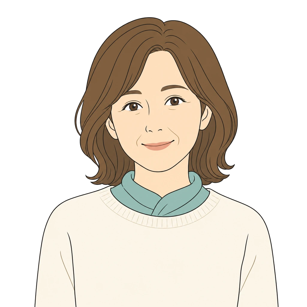介護職48歳のイメージイラスト