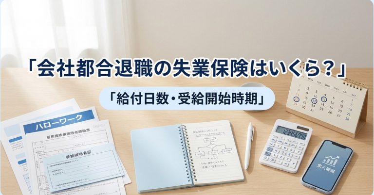会社都合退職の失業保険：給付制限なし・最大330日・自己都合の2倍