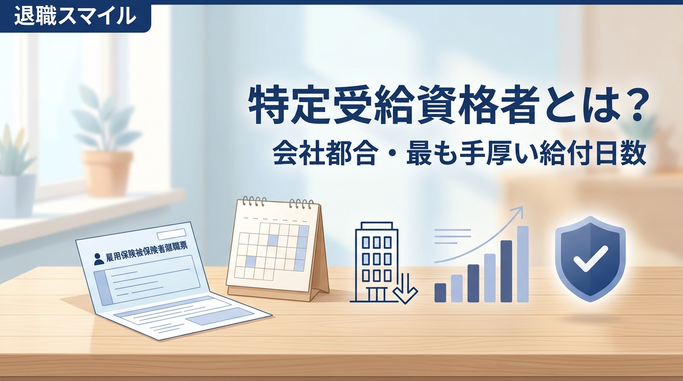 特定受給資格者とは？｜会社都合・最も手厚い給付日数